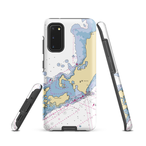 Woods Hole Town Ramp (Woods Hole, MA) NOAA Chart Samsung Phone Case