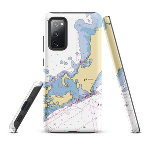 Woods Hole Town Ramp (Woods Hole, MA) NOAA Chart Samsung Phone Case