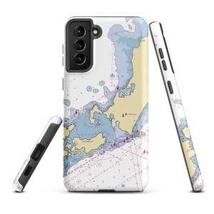 Woods Hole Yacht Club (Woods Hole, MA) NOAA Chart Samsung Phone Case