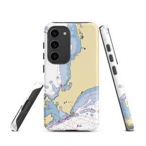 Quissett Harbor Boatyard, Inc. (Woods Hole, MA) NOAA Chart Samsung Phone Case