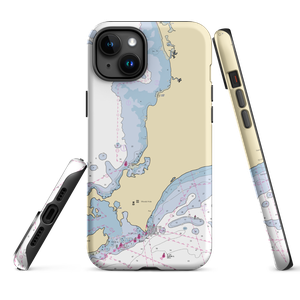 Quissett Harbor Boatyard, Inc. (Woods Hole, MA) NOAA Chart  Tough iPhone Case