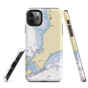 Quissett Harbor Boatyard, Inc. (Woods Hole, MA) NOAA Chart  Tough iPhone Case