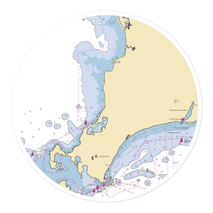 Quissett Harbor Boatyard, Inc. (Woods Hole, MA) NOAA Chart Sticker