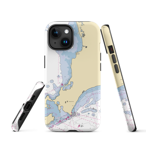 Quissett Yacht Club (Woods Hole, MA) NOAA Chart  Tough iPhone Case