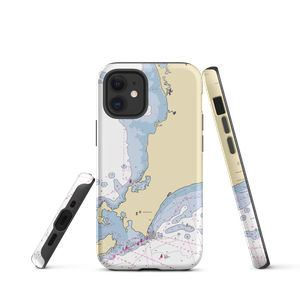 Quissett Yacht Club (Woods Hole, MA) NOAA Chart  Tough iPhone Case