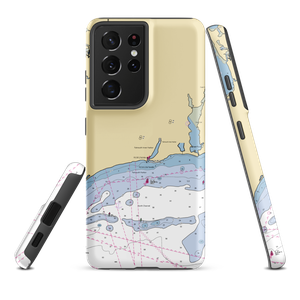 Falmouth Yacht Club (Woods Hole, MA) NOAA Chart Samsung Phone Case