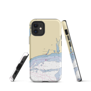 Falmouth Yacht Club (Woods Hole, MA) NOAA Chart  Tough iPhone Case