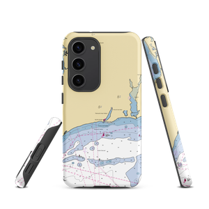 Falmouth Marine (Woods Hole, MA) NOAA Chart Samsung Phone Case