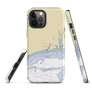 The Flying Bridge (Woods Hole, MA) NOAA Chart  Tough iPhone Case