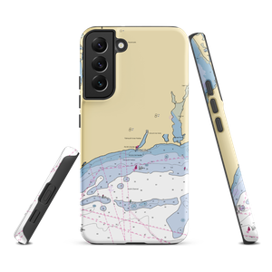 Falmouth Town Marina (Woods Hole, MA) NOAA Chart Samsung Phone Case