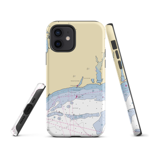 Falmouth Pier 37 (Woods Hole, MA) NOAA Chart  Tough iPhone Case