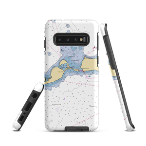 Frog Pond Marine Moorings (Cuttyhunk, MA) NOAA Chart Samsung Phone Case