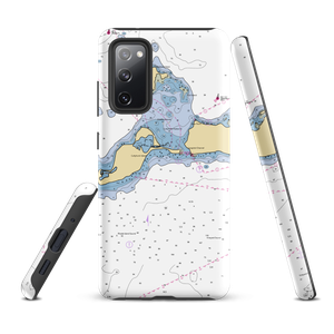 Frog Pond Marine Moorings (Cuttyhunk, MA) NOAA Chart Samsung Phone Case