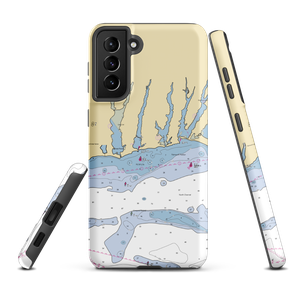 Green Pond Marina (West Falmouth, MA) NOAA Chart Samsung Phone Case