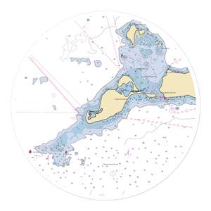 Cuttyhunk Marina (Cuttyhunk, MA) NOAA Chart Sticker