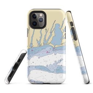 Menauhant Yacht Club (Falmouth, MA) NOAA Chart  Tough iPhone Case