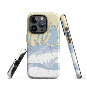 Menauhant Yacht Club (Falmouth, MA) NOAA Chart  Tough iPhone Case