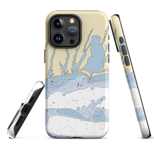 Menauhant Yacht Club (Falmouth, MA) NOAA Chart  Tough iPhone Case