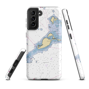 Cuttyhunk Fish Dock (Cuttyhunk, MA) NOAA Chart Samsung Phone Case