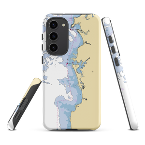 West Falmouth Boat Club (West Falmouth, MA) NOAA Chart Samsung Phone Case