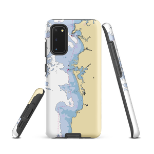 West Falmouth Boat Club (West Falmouth, MA) NOAA Chart Samsung Phone Case