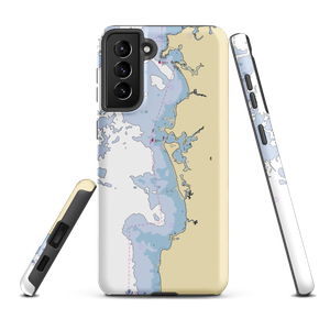 West Falmouth Boat Club (West Falmouth, MA) NOAA Chart Samsung Phone Case