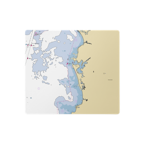 West Falmouth Boat Club (West Falmouth, MA) NOAA Chart  Gaming Mouse Pad