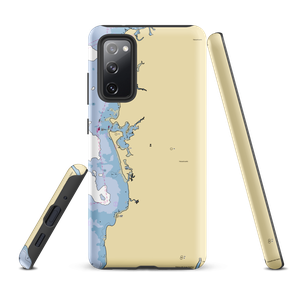 West Falmouth Harbor Town Dock (West Falmouth, MA) NOAA Chart Samsung Phone Case