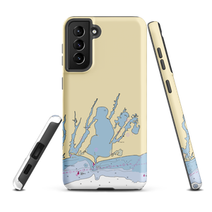 Bosun's East Falmouth Marina (Falmouth, MA) NOAA Chart Samsung Phone Case