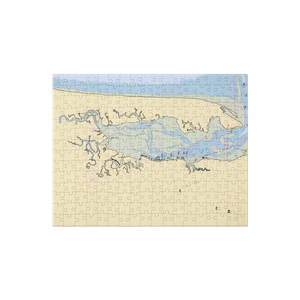 Barnstable Yacht Club (Barnstable, MA) NOAA Chart Jigsaw Puzzle