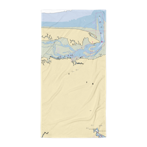 Barnstable Harbor (Barnstable, MA) NOAA Chart Towel