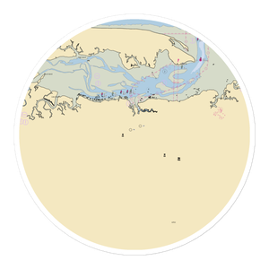 Barnstable Harbor (Barnstable, MA) NOAA Chart Sticker