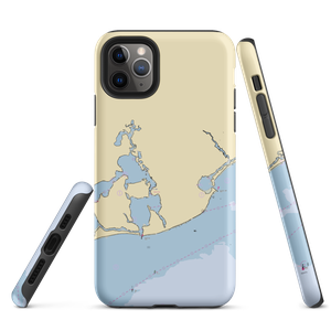 Nauticus Marina 1 (North Falmouth, MA) NOAA Chart  Tough iPhone Case