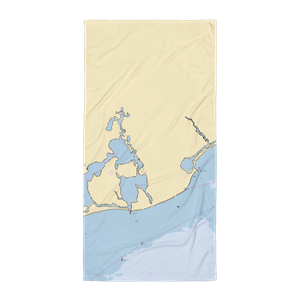 Nauticus Marina 1 (North Falmouth, MA) NOAA Chart Towel