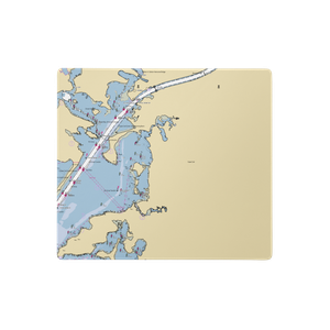 Monument Beach Marina (Pocasset, MA) NOAA Chart  Gaming Mouse Pad