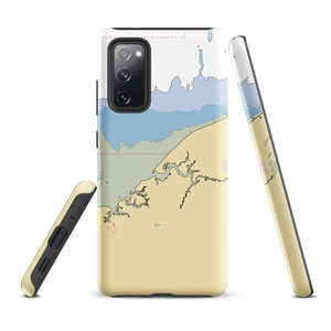 Bass Hole on Chase Garden Creek (East Dennis, MA) NOAA Chart Samsung Phone Case