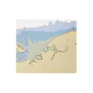 Bass Hole on Chase Garden Creek (East Dennis, MA) NOAA Chart  Gaming Mouse Pad