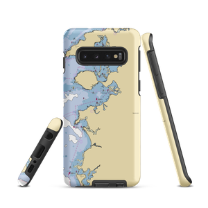 Safe Harbor Fiddler's Cove (Cataumet, MA) NOAA Chart Samsung Phone Case