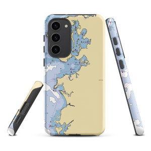 Safe Harbor Fiddler's Cove (Cataumet, MA) NOAA Chart Samsung Phone Case