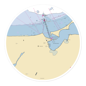 Nantucket Yacht Club (Nantucket, MA) NOAA Chart Sticker