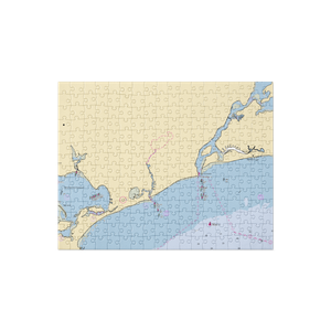 Skippy's Pier One Marina (Cummaquid, MA) NOAA Chart Jigsaw Puzzle