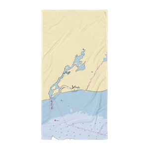 Cape Cod Boats (Yarmouth Port, MA) NOAA Chart Towel