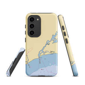 Packet Landing on the Bass River (Yarmouth Port, MA) NOAA Chart Samsung Phone Case