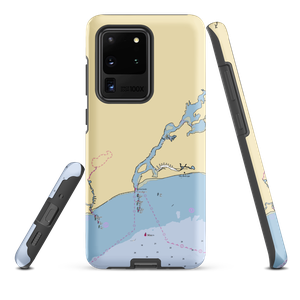 Packet Landing on the Bass River (Yarmouth Port, MA) NOAA Chart Samsung Phone Case