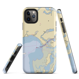 Chatham Harbormasters Office (West Chatham, MA) NOAA Chart  Tough iPhone Case