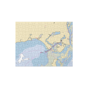 Chatham Harbormasters Office (West Chatham, MA) NOAA Chart Jigsaw Puzzle