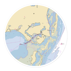 Stage Harbor Marine (West Chatham, MA) NOAA Chart Sticker