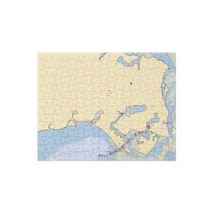 Chatham Yacht Basin (West Chatham, MA) NOAA Chart Jigsaw Puzzle