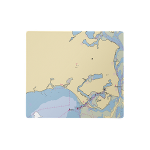 Chatham Yacht Basin (West Chatham, MA) NOAA Chart  Gaming Mouse Pad