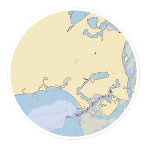 Chatham Yacht Basin (West Chatham, MA) NOAA Chart Sticker